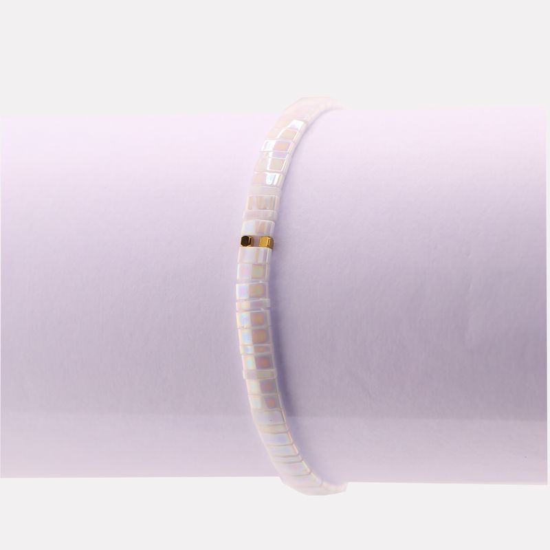 Pulsera Tila Mosaico Tornasol 17-20cm